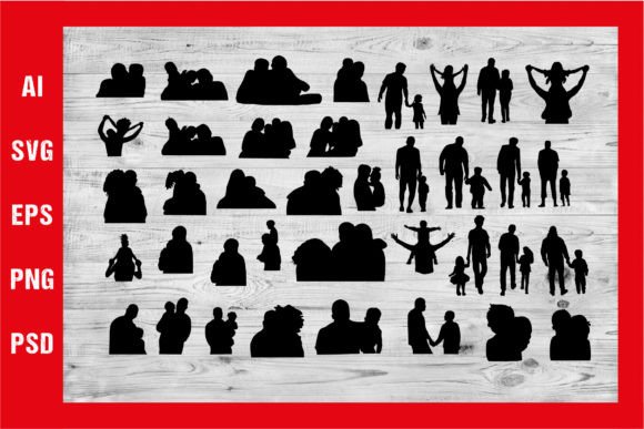Download Dad Silhouette Bundle, Father's Day SVG - Premium Resources